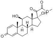 Methyl prednisolonate Structure