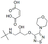 外消旋噻吗洛尔, 57073-55-9, 结构式
