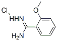 2-METHOXY-BENZAMIDINE HCL Struktur