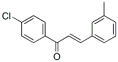 1-(4-chlorophenyl)-3-(3-methylphenyl)prop-2-en-1-one Structure