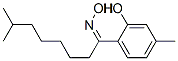 1-(2-hydroxy-p-tolyl)isononane-1-one oxime Struktur