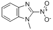 1-N-Methyl-2-nitrobenzimidazole 结构式