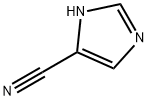 1H-咪唑-4-甲腈, 57090-88-7, 结构式