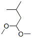 1,1-Dimethoxy-3-methylbutane Struktur