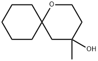 4-メチル-1-オキサスピロ[5.5]ウンデカン-4-オール 化学構造式