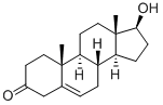 5-Androsten-17beta-ol-3-one Struktur
