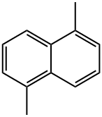 1,5-ジメチルナフタレン 化学構造式