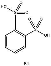 苯-1,2-二磺酸钾 结构式