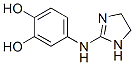 (3,4-dihydroxyphenylamino)-2-imidazoline Structure
