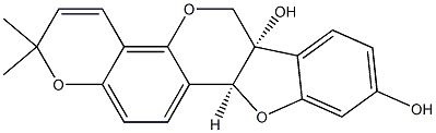 glyceollin Structure