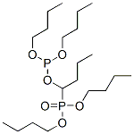 [1-(Dibutoxyphosphinooxy)butyl]phosphonic acid dibutyl ester Structure