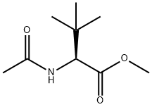 L-VALINE, N-ACETYL-3-METHYL-, METHYL ESTER 结构式