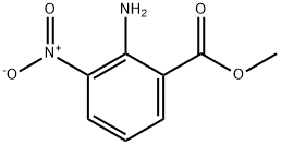 3-ニトロアントラニル酸メチル 化学構造式