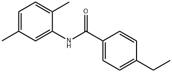 Benzamide, N-(2,5-dimethylphenyl)-4-ethyl- (9CI) Structure