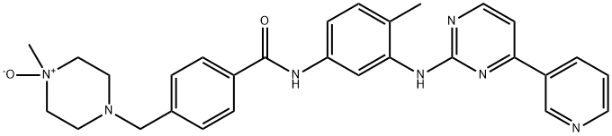 Imatinib (Piperidine)-N-oxide Struktur