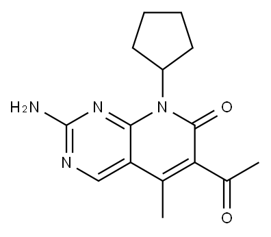 571189-64-5 6-acetyl-2-aMino-8-cyclopentyl-5-Methylpyrido[2,3-d]pyriMidin-7(8H)-one