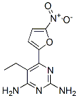 2,4-diamino-6-(5-nitrofuryl-2)-5-ethylpyrimidine|