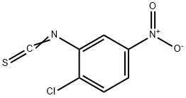 2-クロロ-5-ニトロフェニルイソチオシアナート 化学構造式