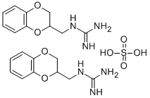 硫酸グアノキサン 化学構造式