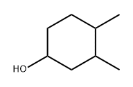 3,4-ジメチルシクロヘキサノール 化学構造式