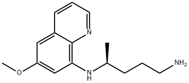 N-[(S)-4-Amino-1-methylbutyl]-6-methoxy-8-quinolinamine Structure