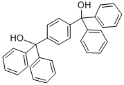 alpha,alpha,alpha',alpha'-Tetraphenyl-1,4-benzenedimethanol Structure