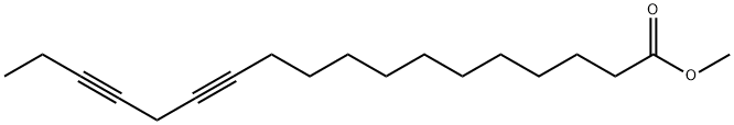 12,15-Octadecadiynoic acid methyl ester Struktur