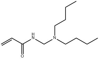 N-[(dibutylamino)methyl]acrylamide Struktur