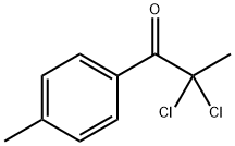 1-Propanone, 2,2-dichloro-1-(4-methylphenyl)- (9CI) Struktur