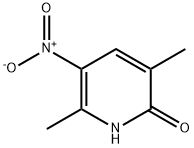 3,6-DiMethyl-5-nitropyridin-2-ol Struktur