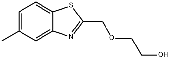 Ethanol, 2-[(5-methyl-2-benzothiazolyl)methoxy]- (7CI,8CI),5718-44-5,结构式