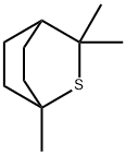 1,3,3-trimethyl-2-thiabicyclo[2.2.2]octane Structure