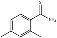 2,4-二甲苯-1-碳硫酰胺, 57182-70-4, 结构式