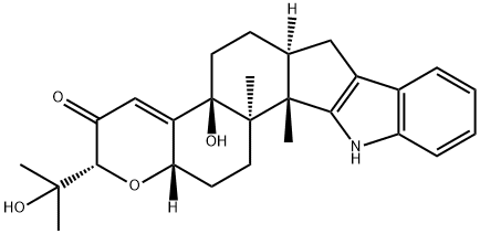 蕈青霉素, 57186-25-1, 结构式