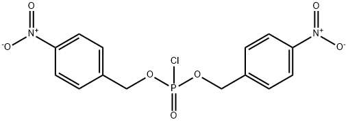 BIS(4-NITROBENZYL) PHOSPHOROCHLORIDATE 化学構造式