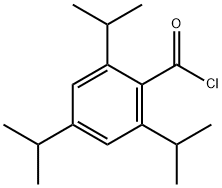 2,4,6-TRIISOPROPYLBENZOYL CHLORIDE Struktur