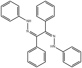 1,2-Diphenyl-1,2-bis[(Z)-2-phenylhydrazono]ethane Struktur