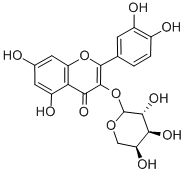 3-(α-L-アラビノフラノシルオキシ)-3',4',5,7-テトラヒドロキシフラボン