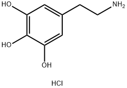 5-羟基多巴胺盐酸盐, 5720-26-3, 结构式