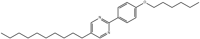 5-Decyl-2-[4-(hexyloxy)-phenyl]-pyrimidine Structure