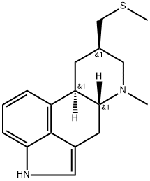 6-methyl-8-((methylthio)methyl)ergoline (8beta) Structure