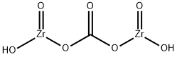 Zirconium basic carbonate Struktur