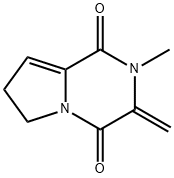 Pyrrolo[1,2-a]pyrazine-1,4-dione, 2,3,6,7-tetrahydro-2-methyl-3-methylene- (9CI) Structure