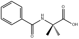 N-Benzoyl-2-methylalanine Struktur