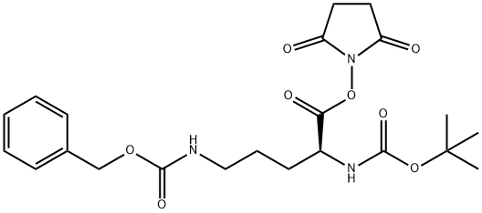 BOC-ORN(Z)-OSU Structure