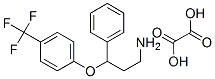 Benzenepropanamine, .gamma.-4-(trifluoromethyl)phenoxy-, ethanedioate|