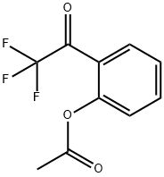 2'-ACETOXY-2,2,2-TRIFLUOROACETOPHENONE Struktur