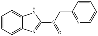 チモプラゾール 化学構造式