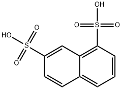 1,7-ナフタレンジスルホン酸 化学構造式
