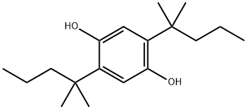 2,5-bis(1,1-Dimethylbutyl)hydroquinone Structure